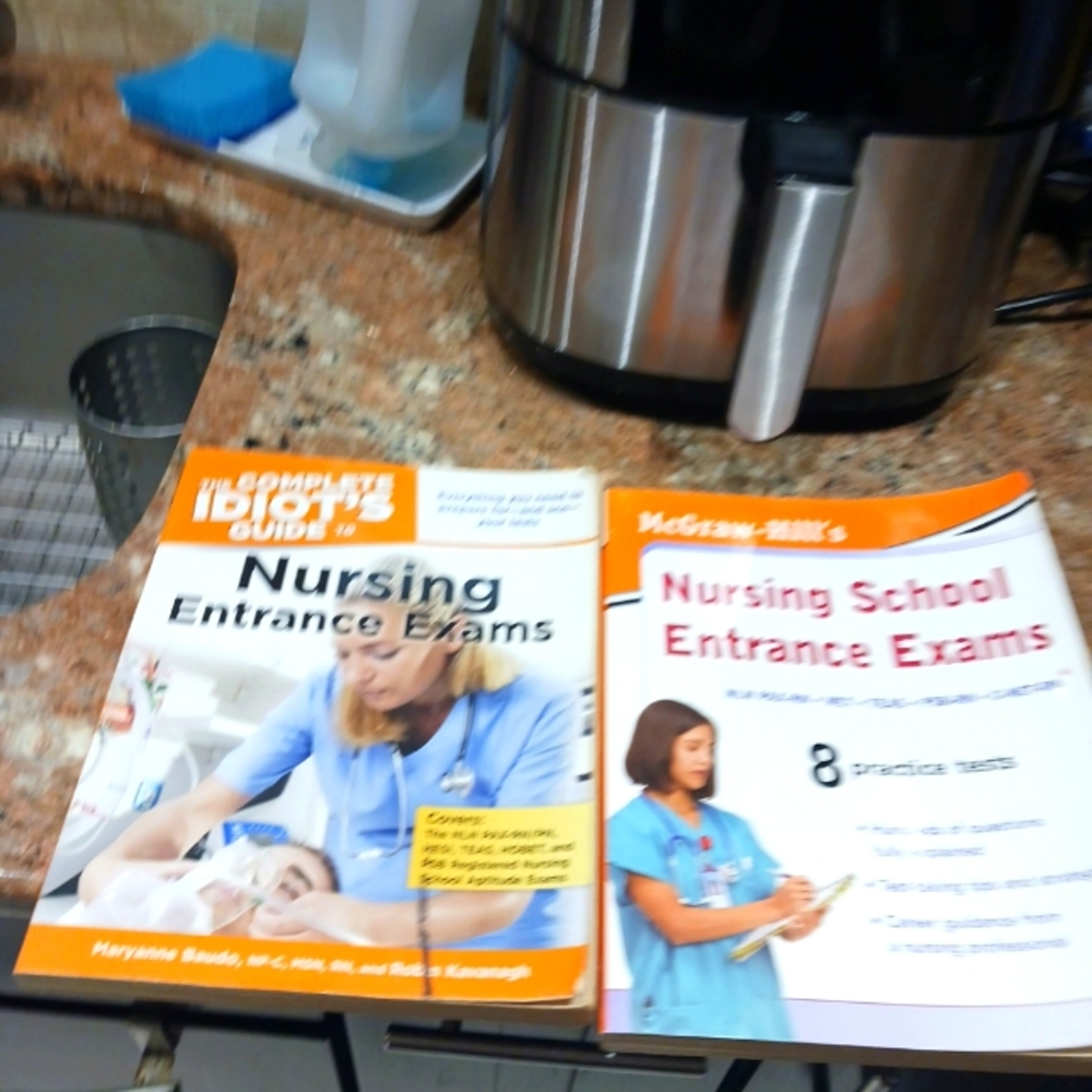 Nursing Entrance Exam Test Prep, 2 Book Bundle.